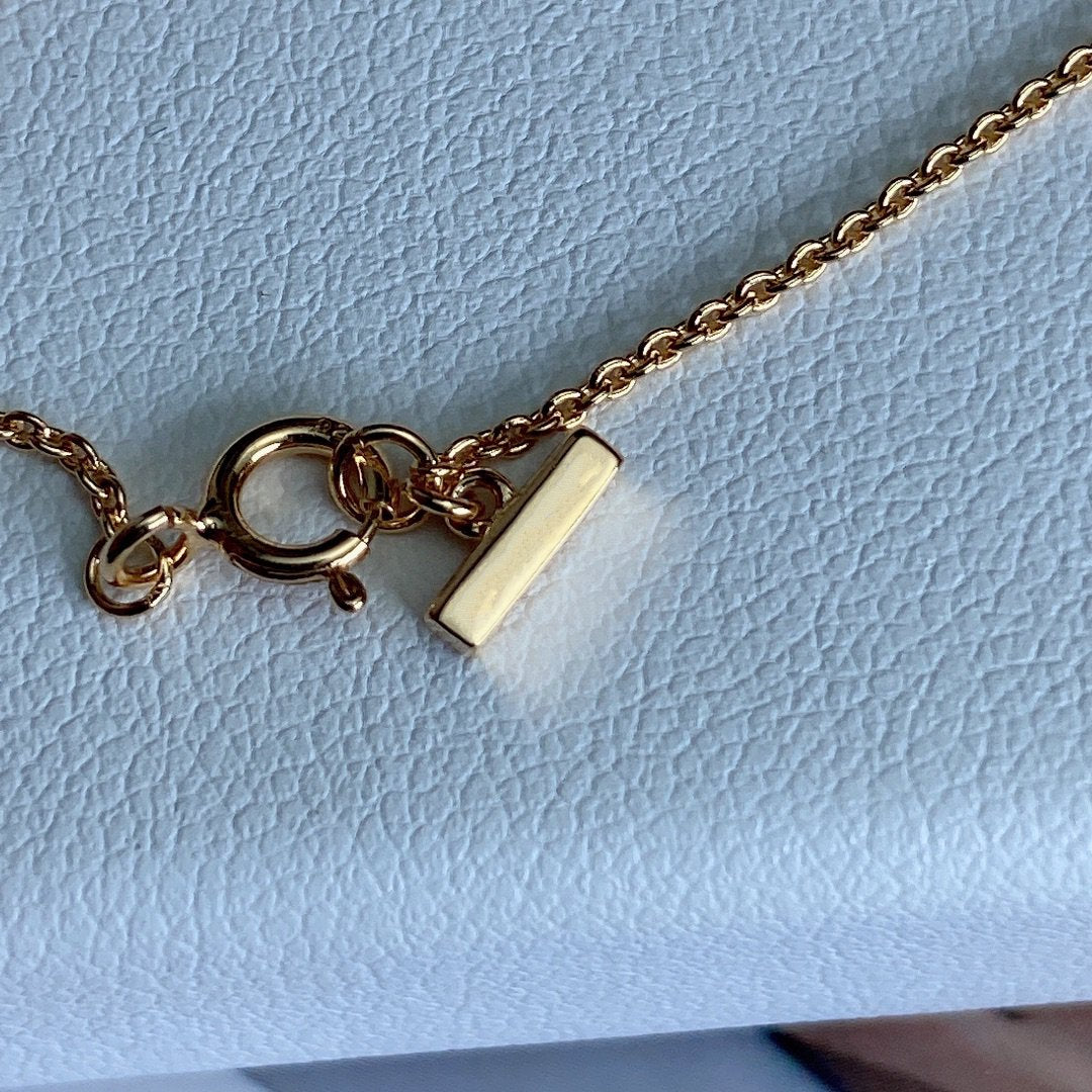 [Spark Jewels]T DIAMOND CIRCLE PEDANT NECKLACE