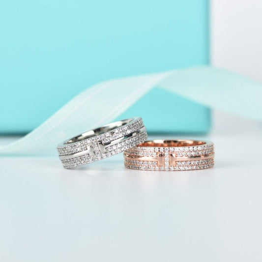 [Spark Jewels]T WIRE DIAMOND RING
