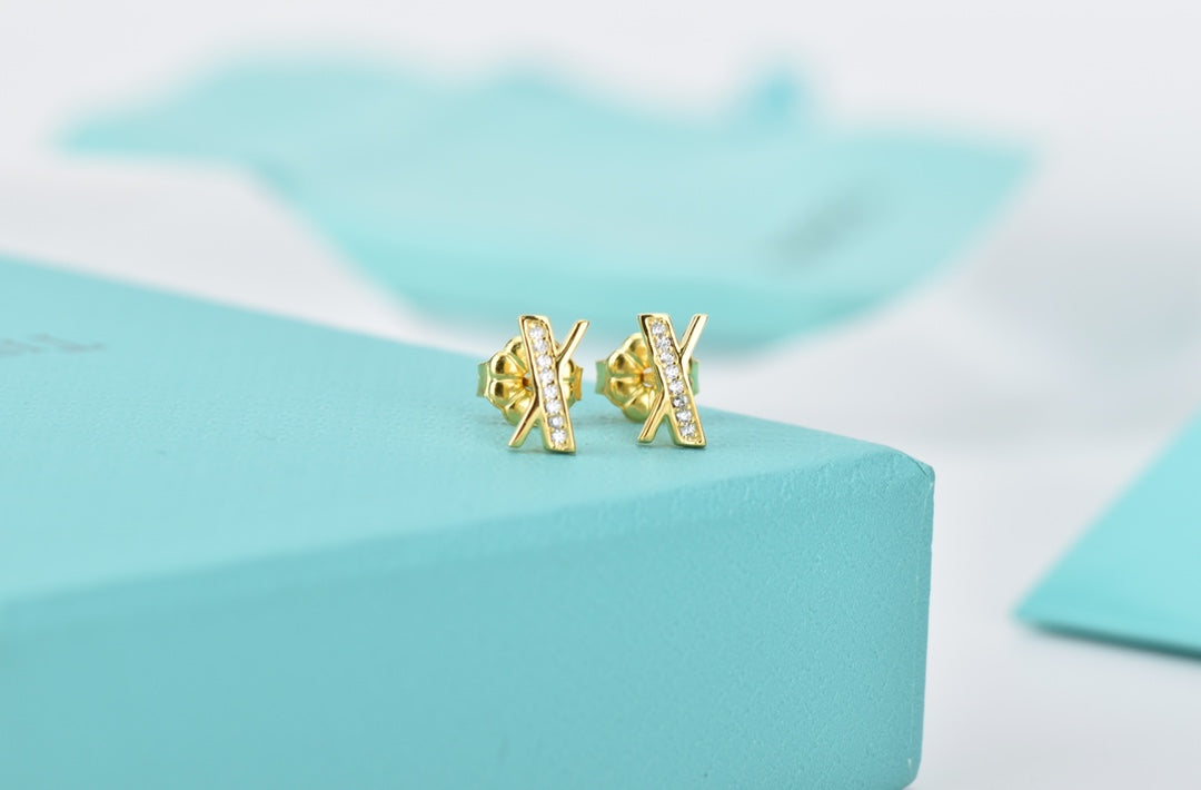 [Spark Jewels]ATLAS DIAMOND STUD EARRINGS