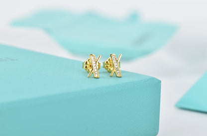 [Spark Jewels]ATLAS DIAMOND STUD EARRINGS