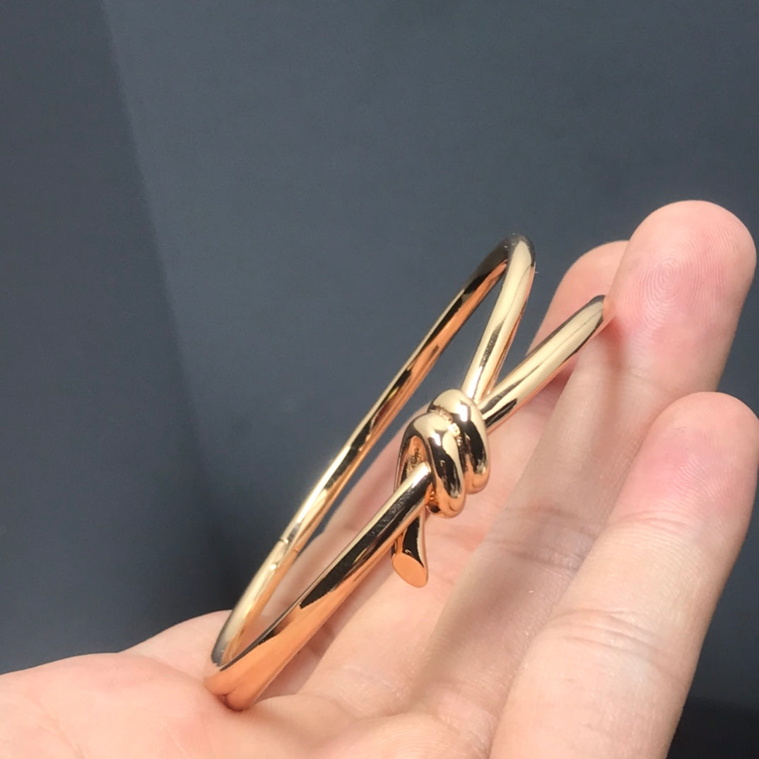 [Spark Jewels]KNOT DOUBLE ROWS BRACELET