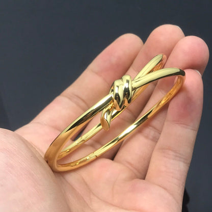 [Spark Jewels]KNOT DOUBLE ROWS BRACELET
