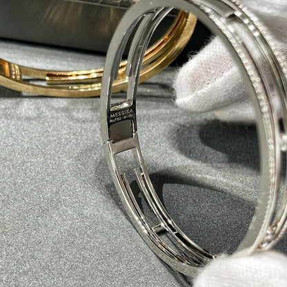 [⭐Aura]MOVE 10TH PAVED DIAMOND BRACELET