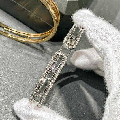 [⭐Aura]MOVE 10TH PAVED DIAMOND BRACELET