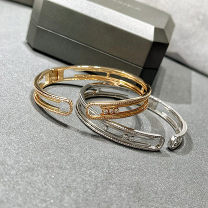 [⭐Aura]MOVE 10TH PAVED DIAMOND BRACELET