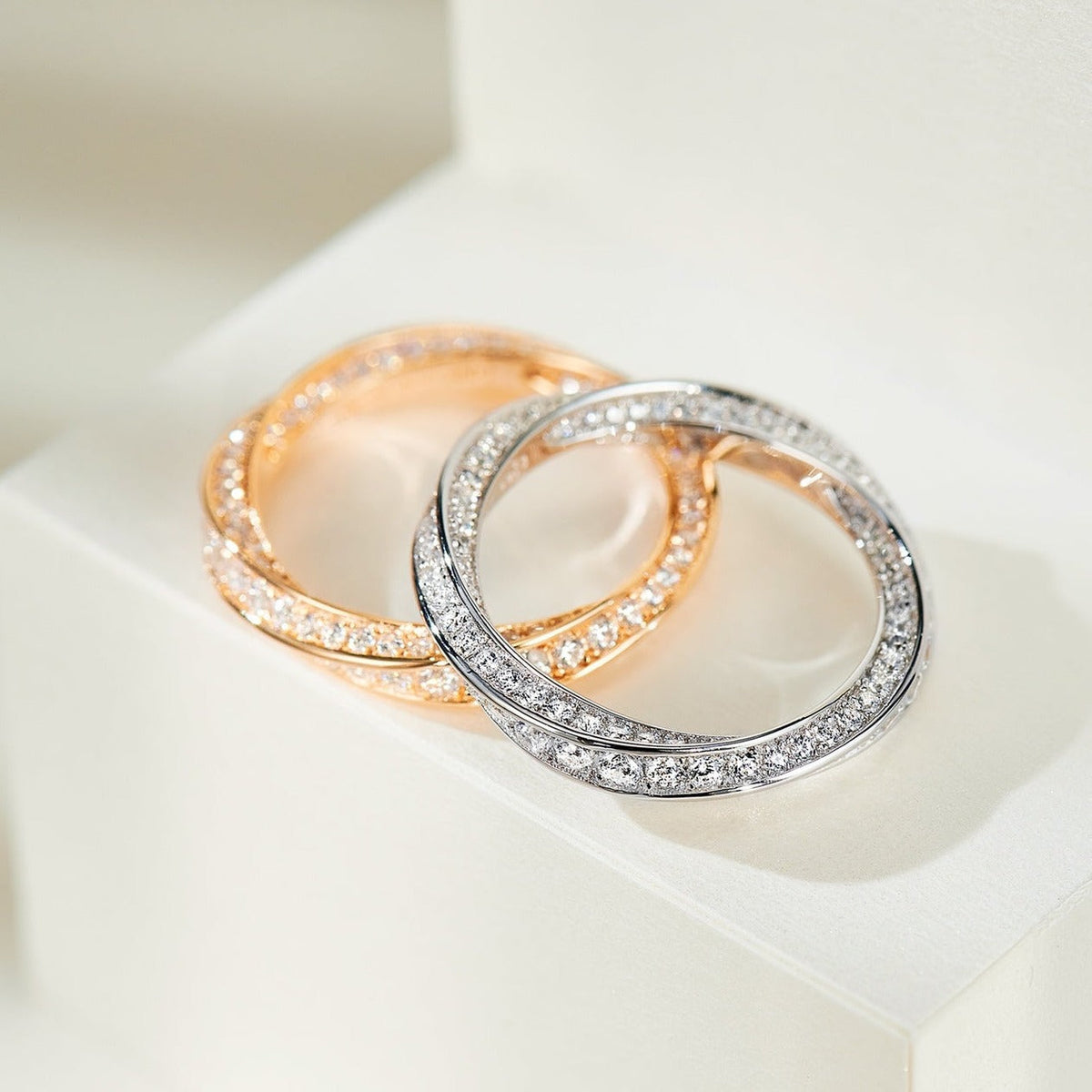 [Spark Jewels]SPIRAL DIAMOND RING