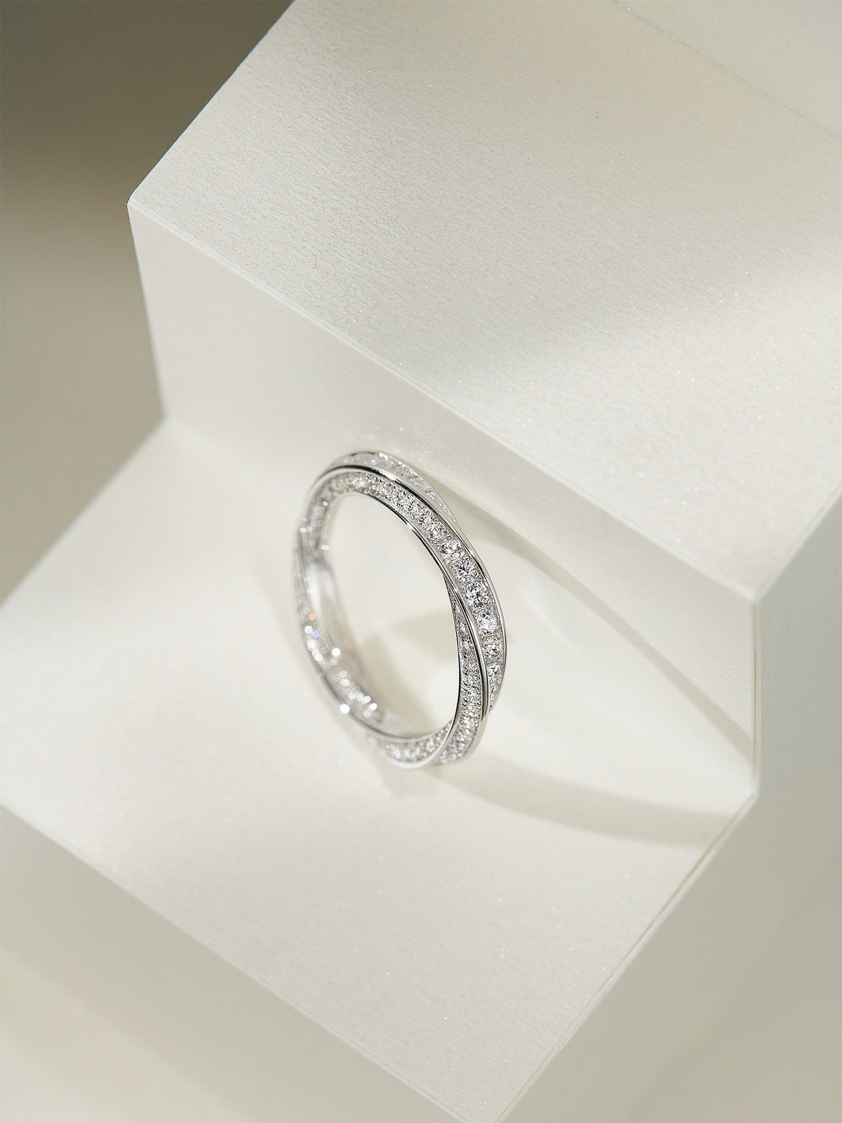 [Spark Jewels]SPIRAL DIAMOND RING