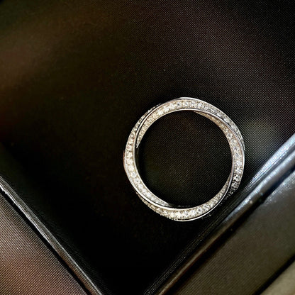 [Spark Jewels]SPIRAL DIAMOND RING
