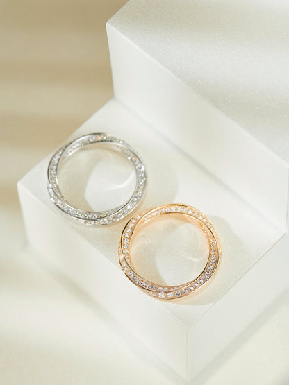 [Spark Jewels]SPIRAL DIAMOND RING