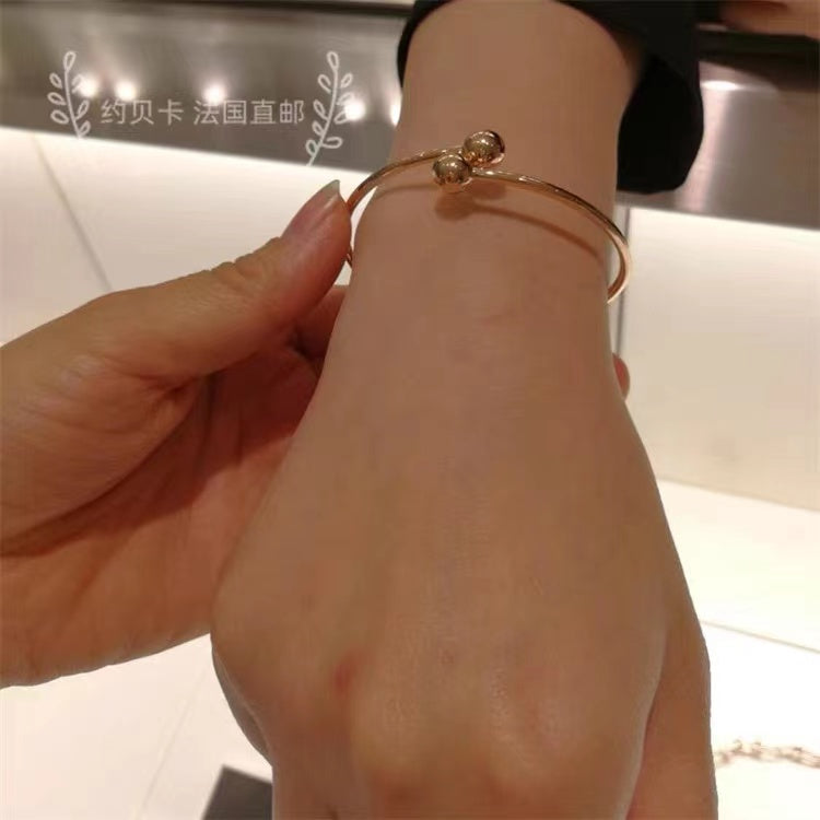 [Spark Jewels]CITY HARDWEAR BALL BYPASS BRACELET
