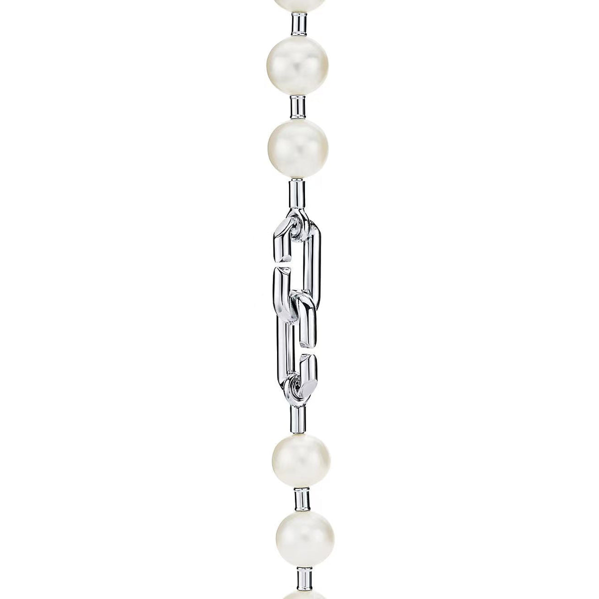 [Spark Jewels]HARDWEAR PEARL WRAP NECKLACE