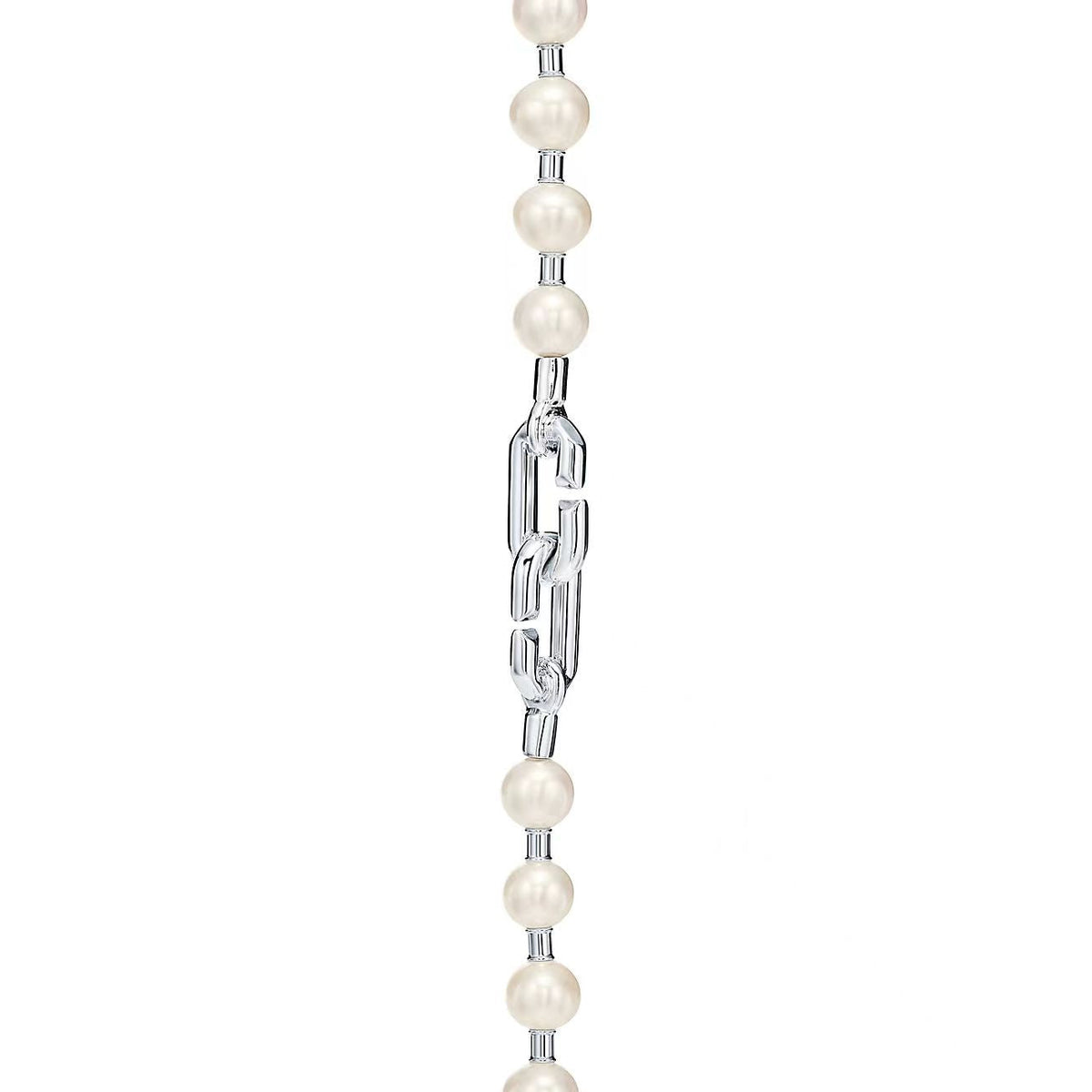 [Spark Jewels]HARDWEAR PEARL WRAP NECKLACE