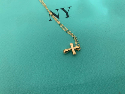 [Spark Jewels]CROSS PENDANT MINI BARE CROSS NECKLACE