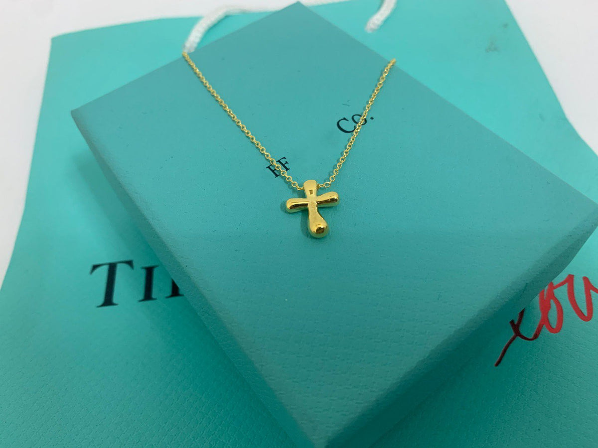 [Spark Jewels]CROSS PENDANT MINI BARE CROSS NECKLACE