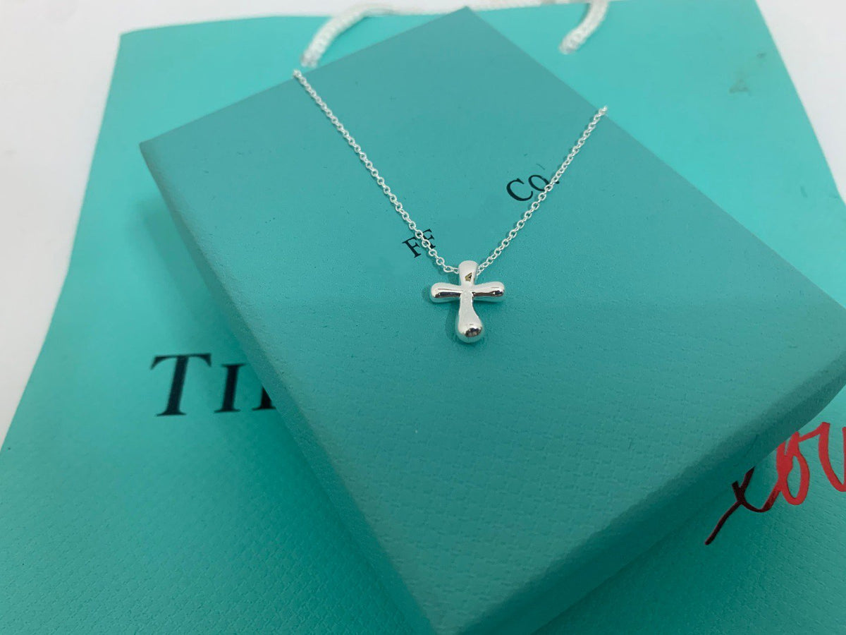 [Spark Jewels]CROSS PENDANT MINI BARE CROSS NECKLACE