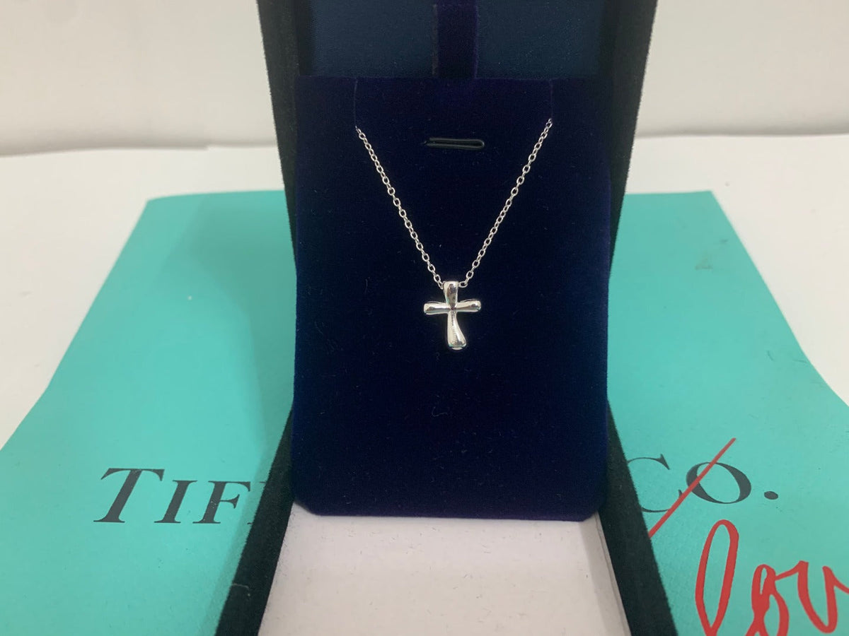 [Spark Jewels]CROSS PENDANT MINI BARE CROSS NECKLACE