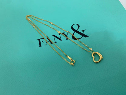 [Spark Jewels]HEART NECKLACE PENDANT STERLING