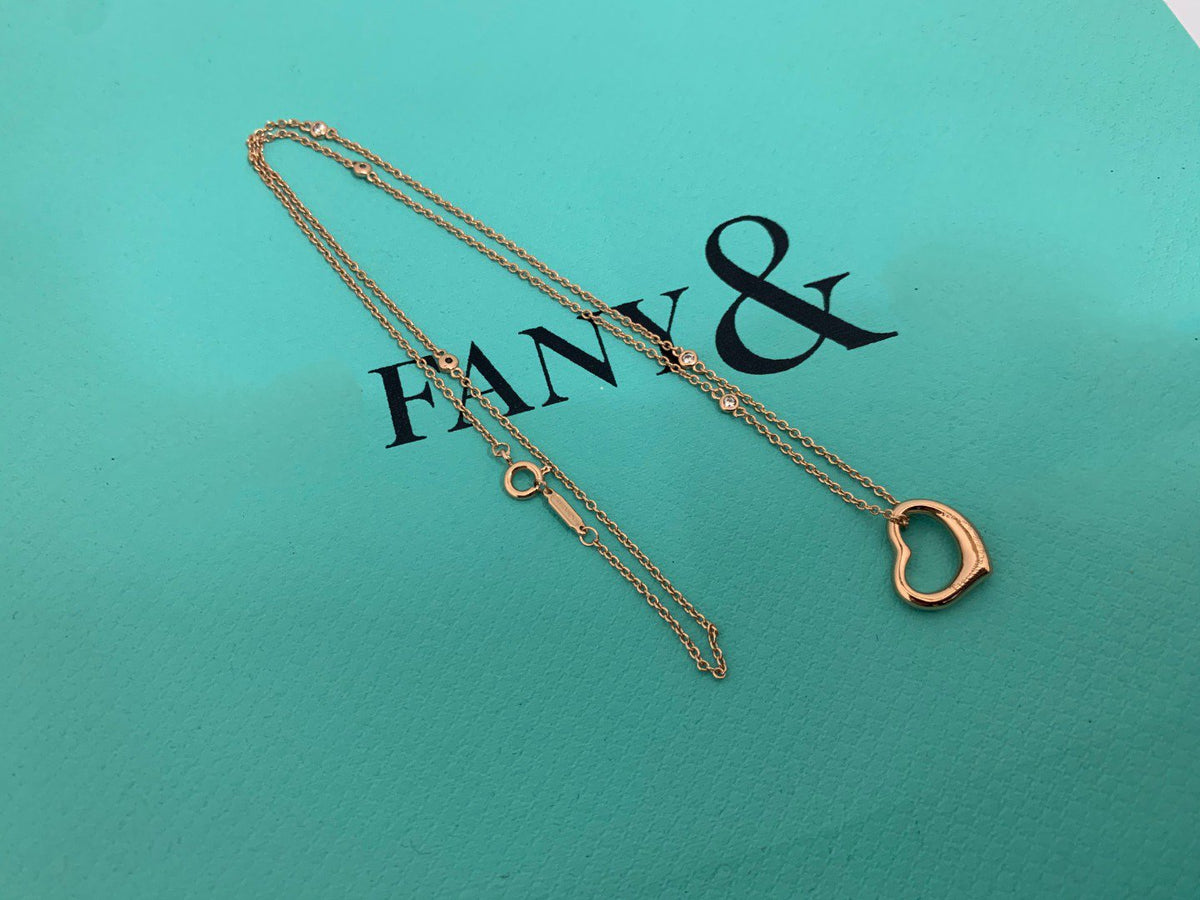 [Spark Jewels]HEART NECKLACE PENDANT STERLING