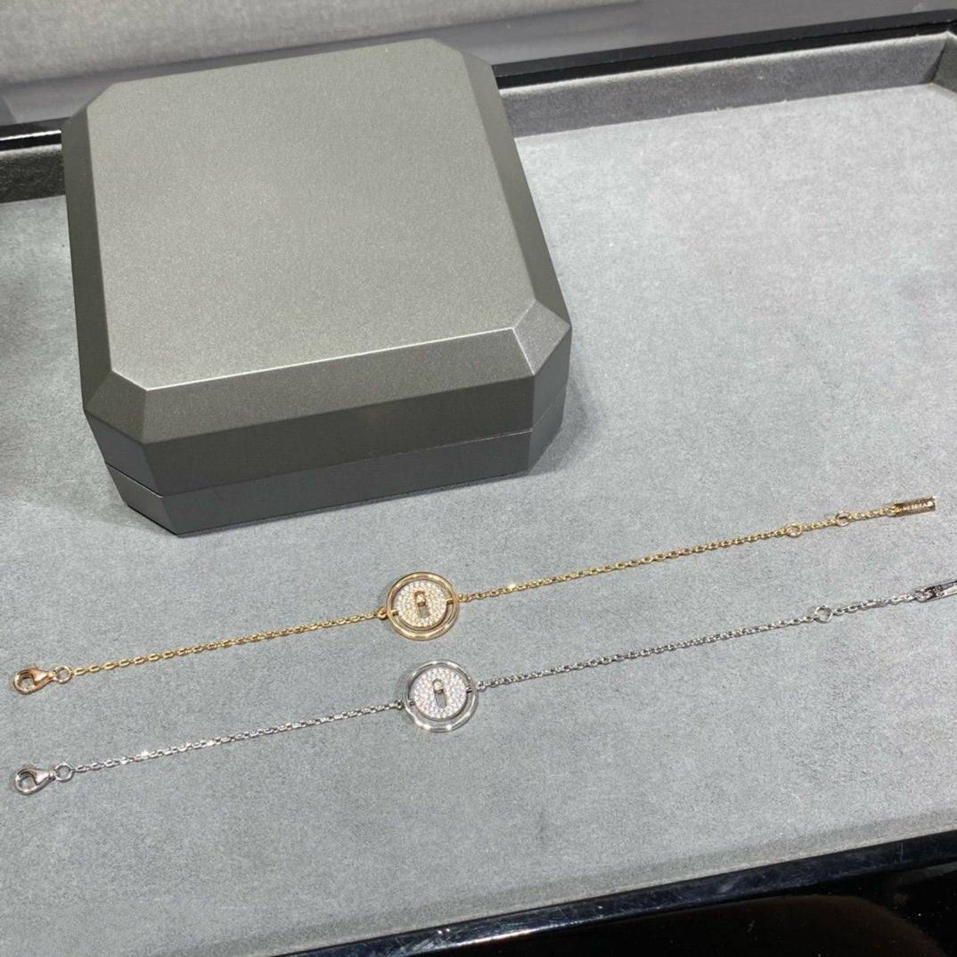[⭐Aura]Demo MOVE DIAMOND PAVED BRACELET