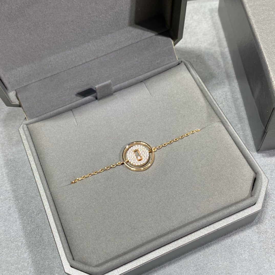 [⭐Aura]Demo MOVE DIAMOND PAVED BRACELET