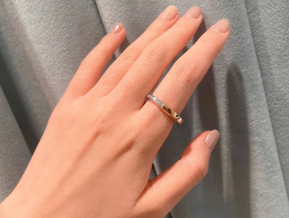 [Spark Jewels]LOCK DIAMOND RING