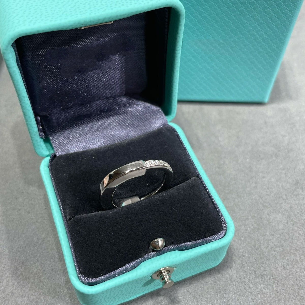 [Spark Jewels]LOCK DIAMOND RING