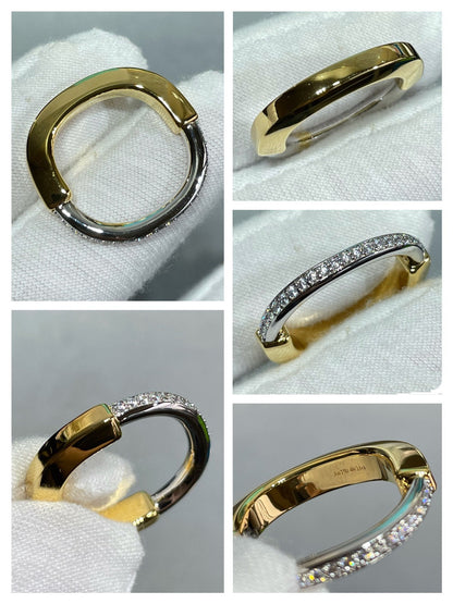 [Spark Jewels]LOCK DIAMOND RING