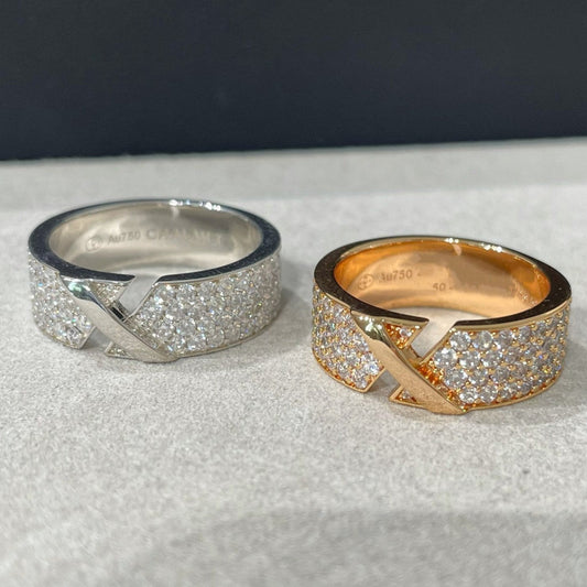 [⭐Aura]LIENS EVIDENCE  DIAMOND PAVED RING