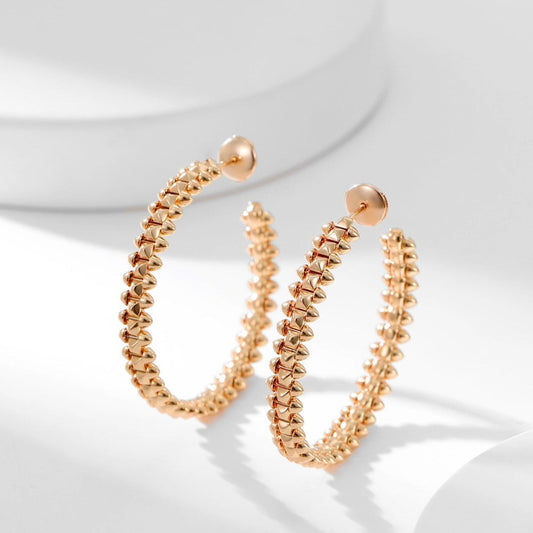 [⭐Aura]CLASH HOOP EARRINGS