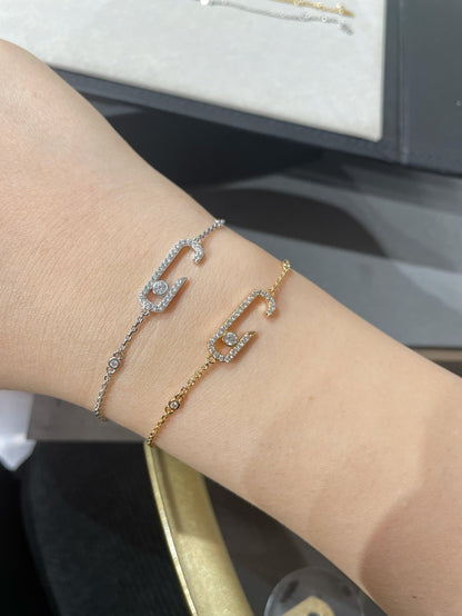 [⭐Aura]BABY MOVE DIAMOND BRACELET