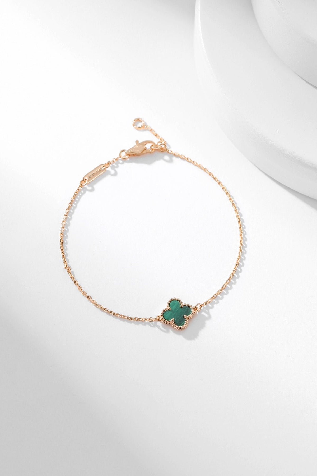 [Spark]CLOVER BRACELET MALACHITE 1 MOTIF