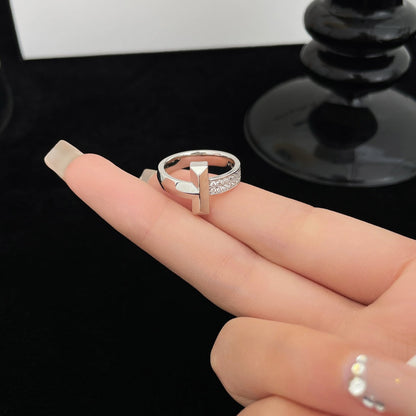 [Spark Jewels]T WIDE DIAMOND RING
