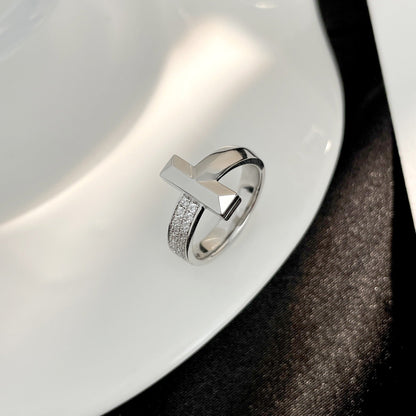 [Spark Jewels]T WIDE DIAMOND RING