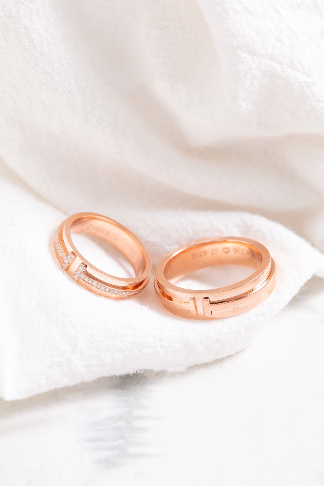[Spark Jewels]T PINK GOLD RING