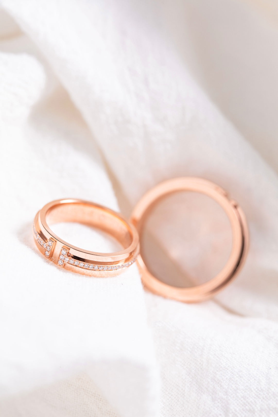 [Spark Jewels]T PINK GOLD RING