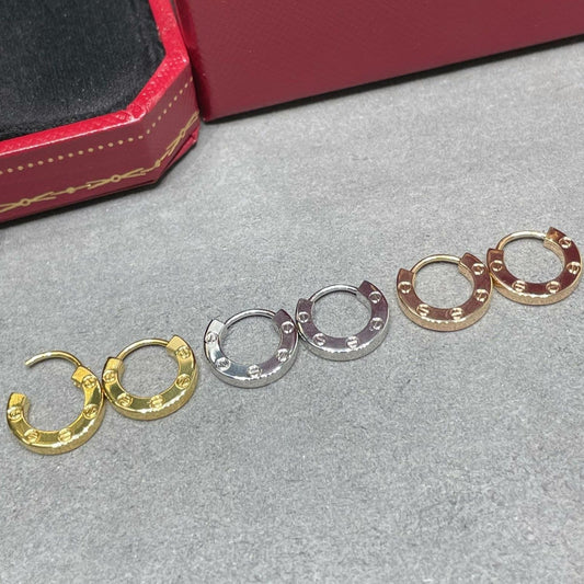 [⭐Aura]LOVE MINI EARRINGS