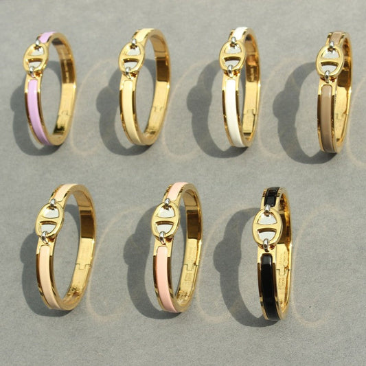 [⭐Aura]CLIC CHAINE GOLD BRACELET