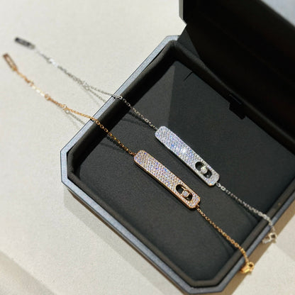 [⭐Aura]MOVE CLASSIQUE DIAMOND PAVED BRACELET