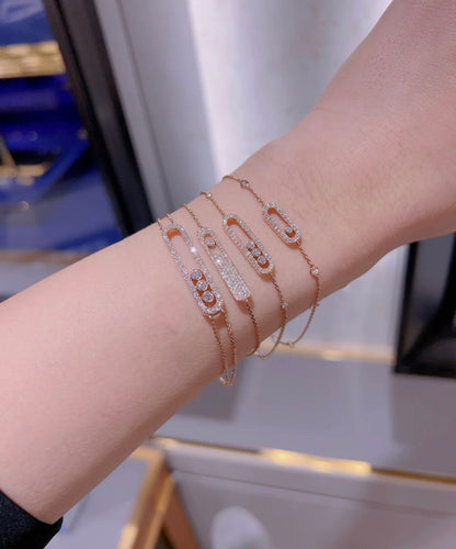 [⭐Aura]MOVE CLASSIQUE DIAMOND PAVED BRACELET