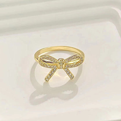 [Spark Jewels]TWIST BOW RING