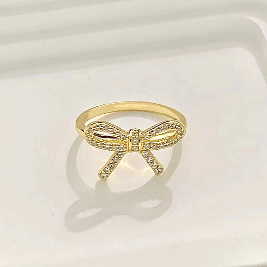 [Spark Jewels]TWIST BOW RING