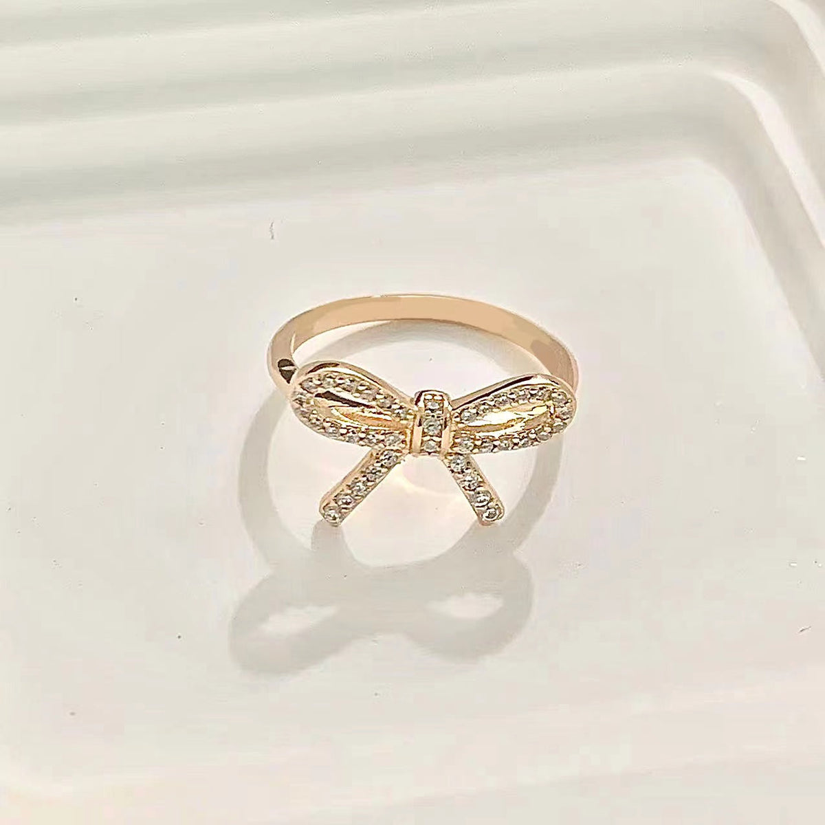 [Spark Jewels]TWIST BOW RING