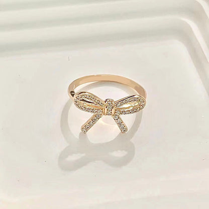 [Spark Jewels]TWIST BOW RING