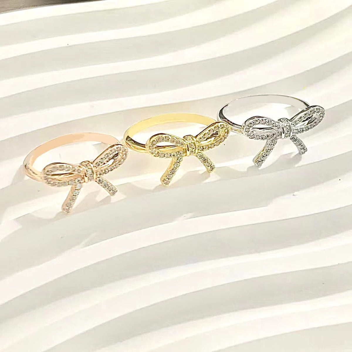 [Spark Jewels]TWIST BOW RING