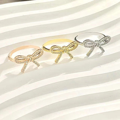 [Spark Jewels]TWIST BOW RING
