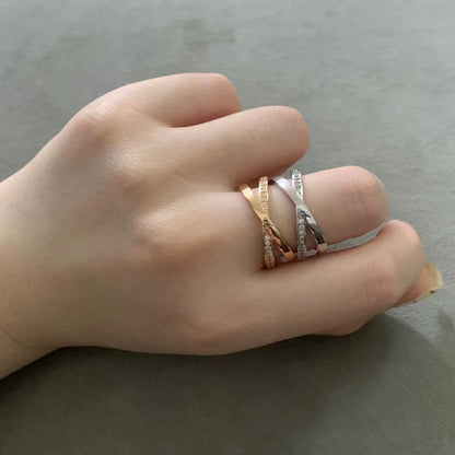 [Spark Jewels]ATLAS X DIAMOND RING