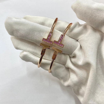 [Spark Jewels]T PINK GOLD PINK DIAMOND BRACELET