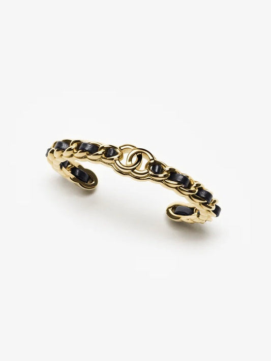 [⭐Aura]Double C Open Bangle