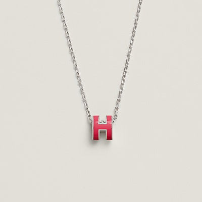 [⭐Aura]H NECKLACE PINK