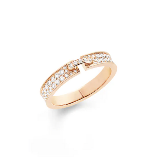 [⭐Aura]ALLIANCE LIENS VIDENCE PAVED DIAMOND 4MM RING